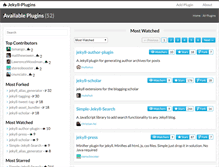 Tablet Screenshot of jekyll-plugins.com